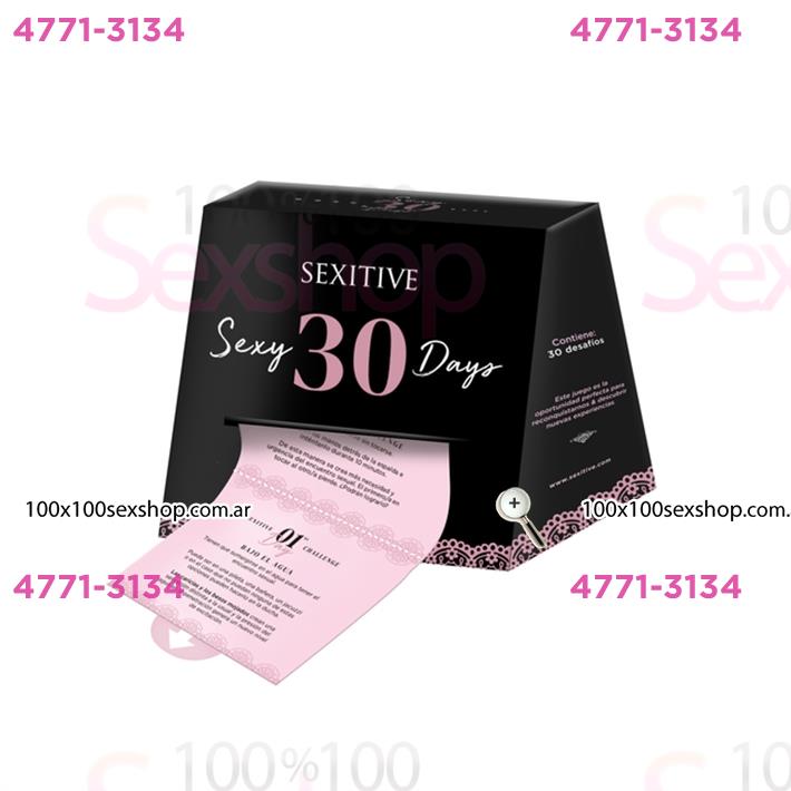 Cód: CA JUE GLO06 - Desafio Sexy de 30 dias - $ 10700 Cód: CA JUE GLO06 - Desafio Sexy de 30 dias - $ 10700